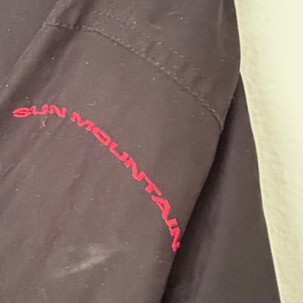 Sun Mountain Black Pullover Jacket - image 4